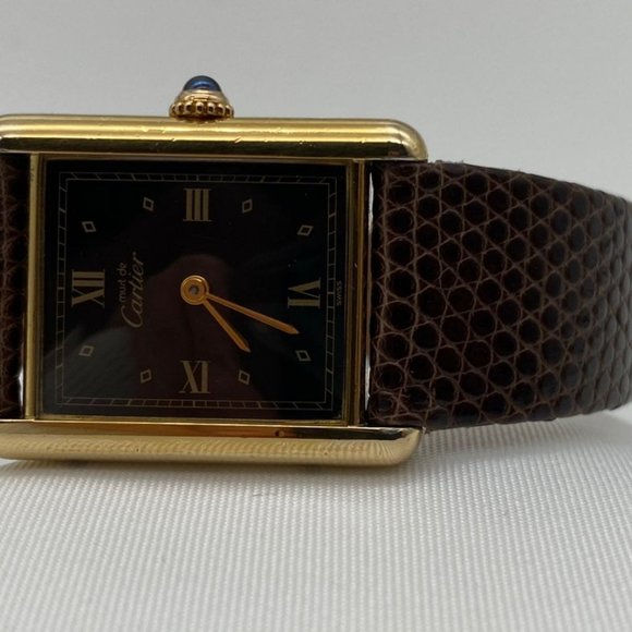 Cartier Vermeil Tank Watch! Vintage! Send offers - Picture 2 of 6